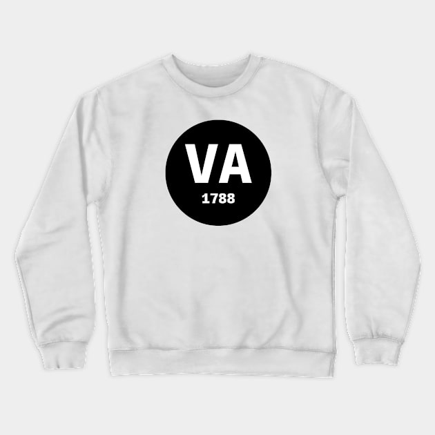 Virginia | VA 1788 Crewneck Sweatshirt by KodeLiMe